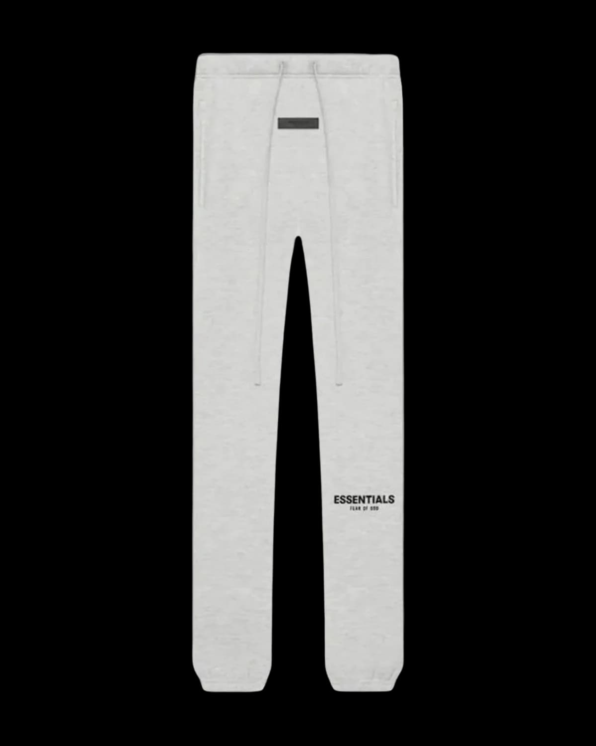Fear of God Essentials Cuffed Sweatpants Light Oatmeal (SS22) - front view