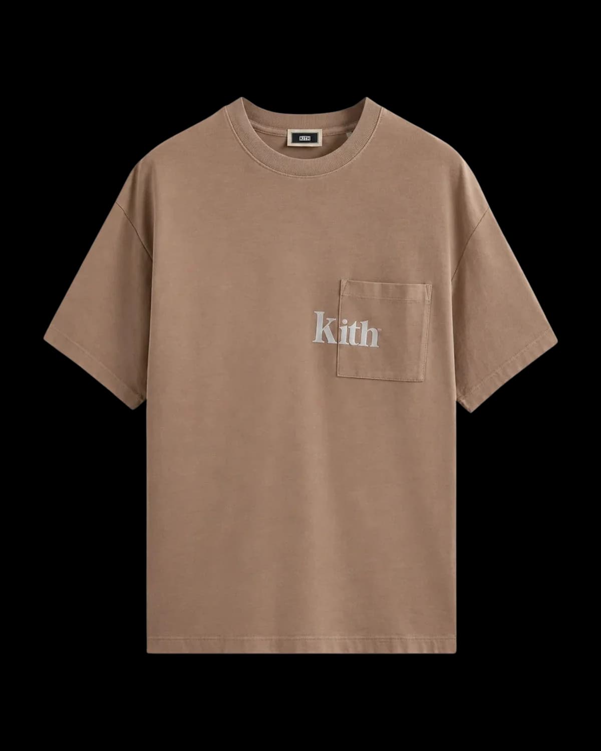 Kith Quinn Pocket T-Shirt Morganite - front view