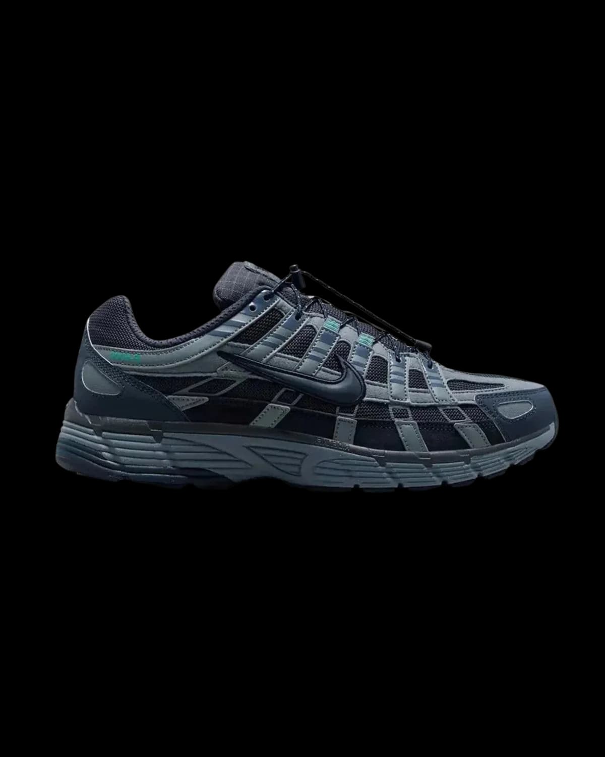 Nike P-6000 Winterised Thunder Blue / Blue Eclipse Trainers - outer side view