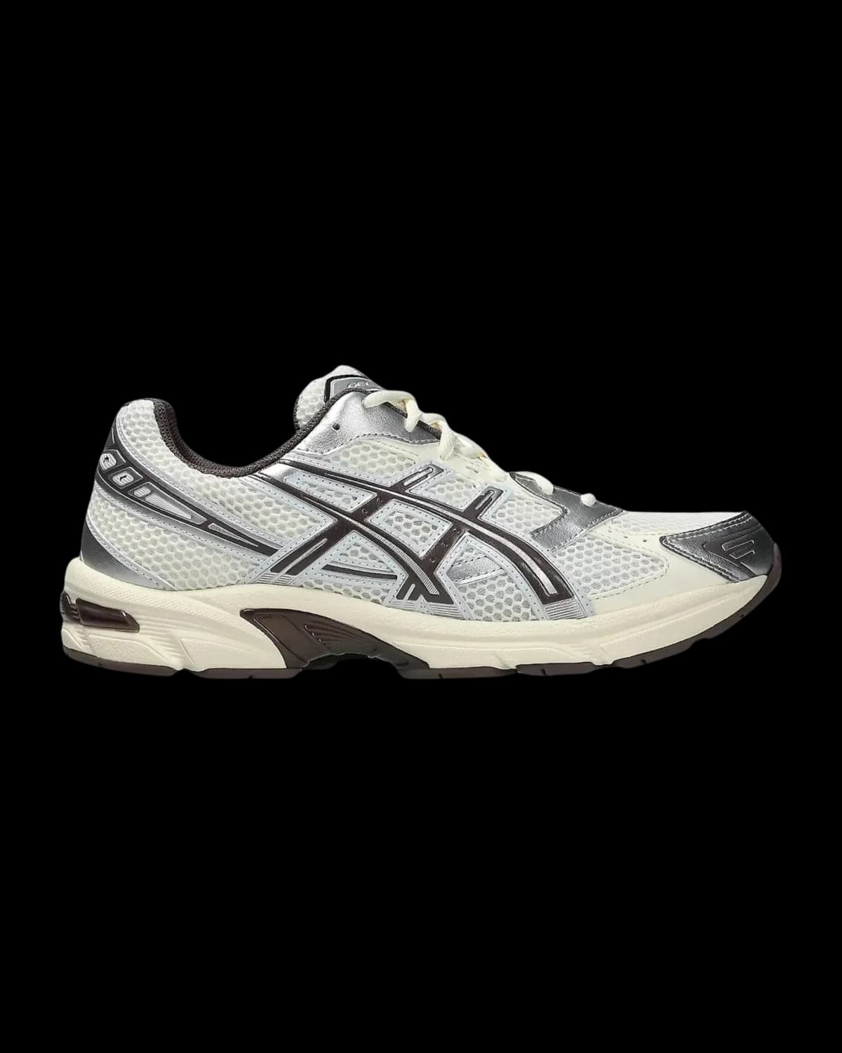 ASICS GEL-1130 Cream / Cocoa Powder Trainers - outer side view