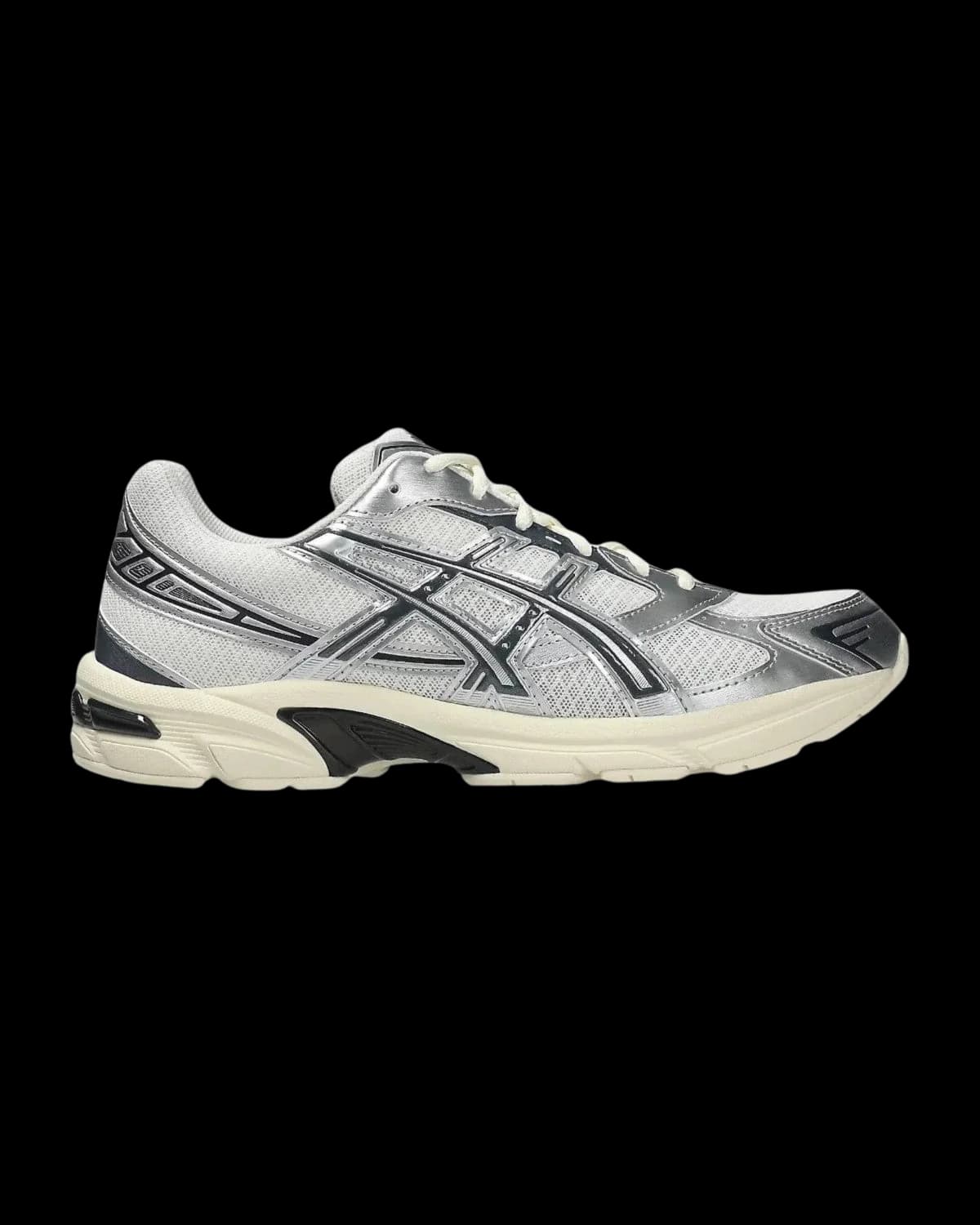 ASICS GEL-1130 Cream / Carrier Grey Trainers - outer side view