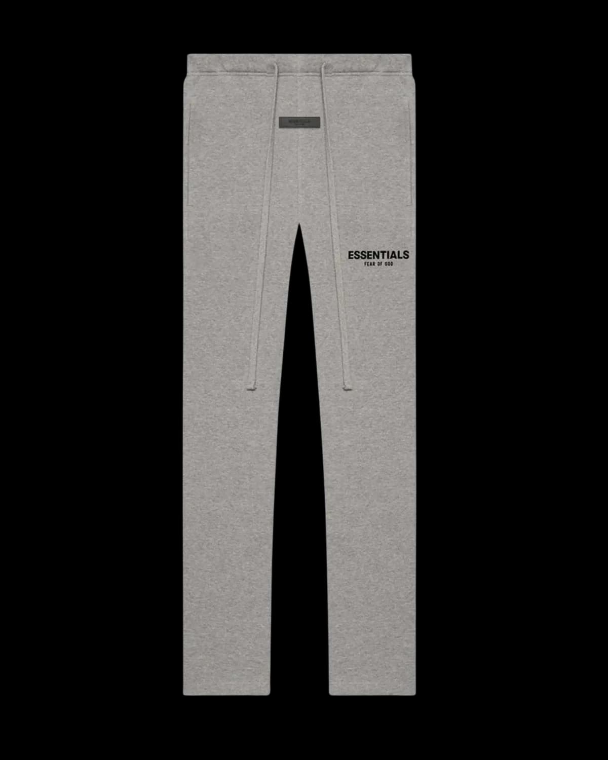 Fear of God Essentials Relaxed Sweatpants Dark Oatmeal (SS22) - front view