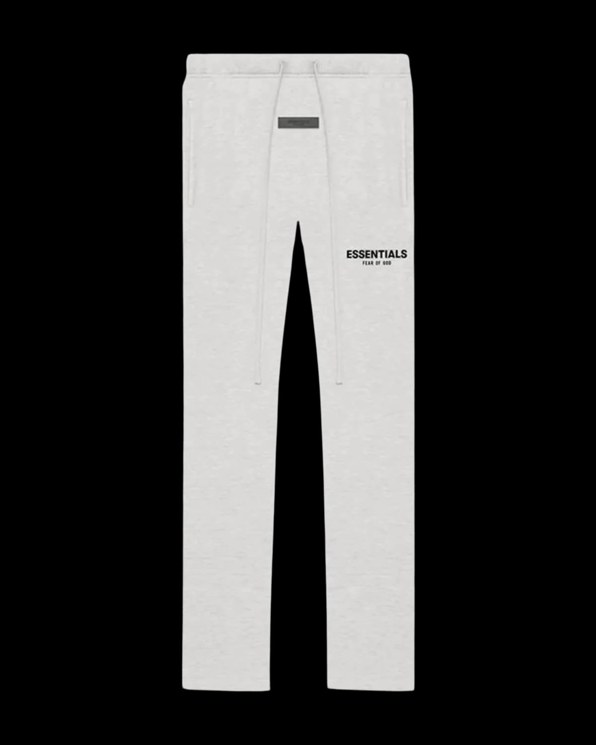 Fear of God Essentials Relaxed Sweatpants Light Oatmeal (SS22) - front view