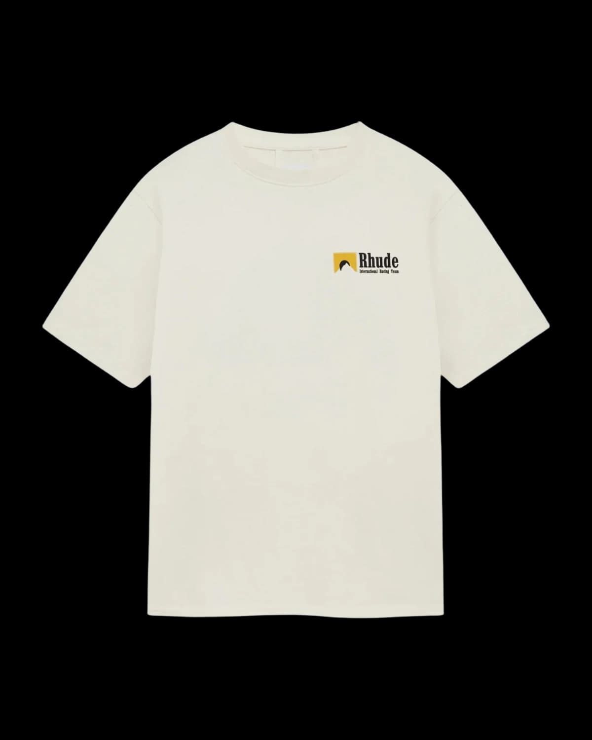 Rhude International Racing T-Shirt White - front view