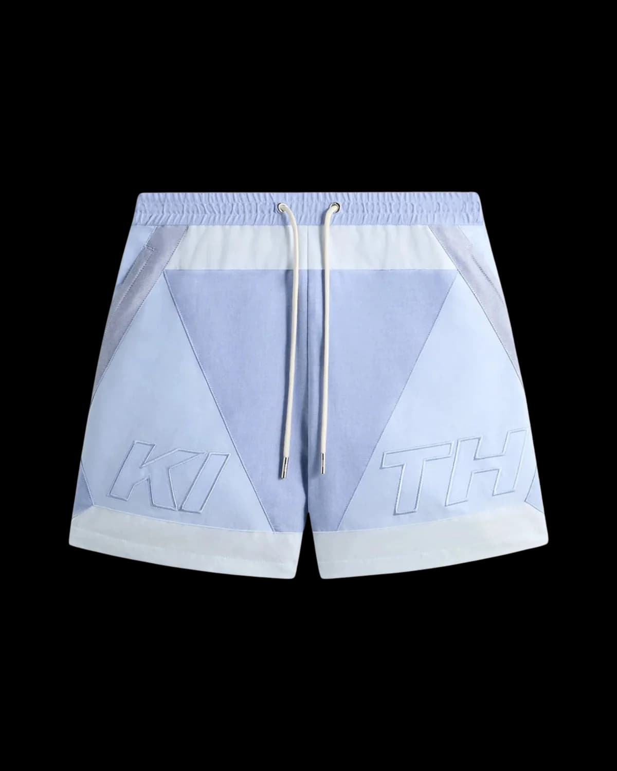 Kith Oxford Turbo Shorts Milky Way - front view