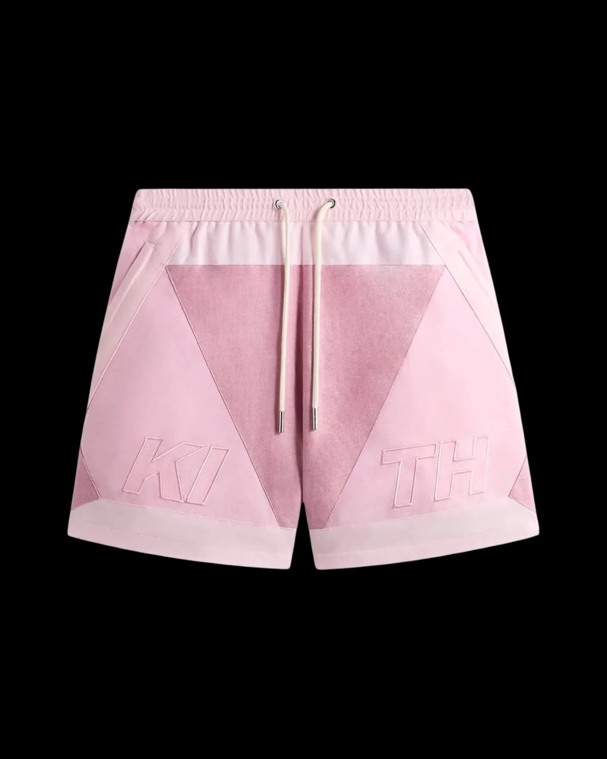 Kith Oxford Turbo Shorts Mauve Glow - front view