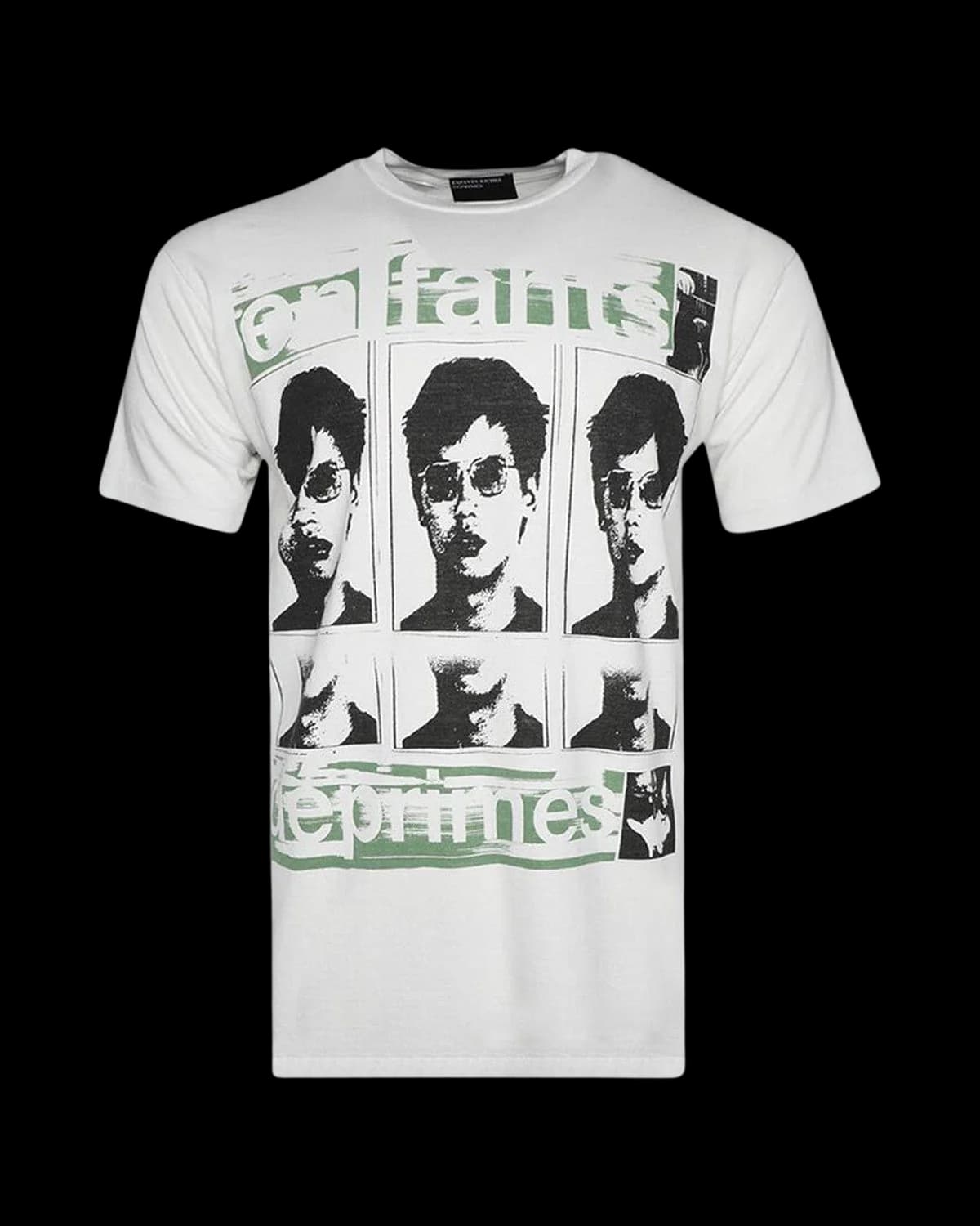 Enfants Riches Déprimés Xerox Boy T-Shirt Faded White - front view