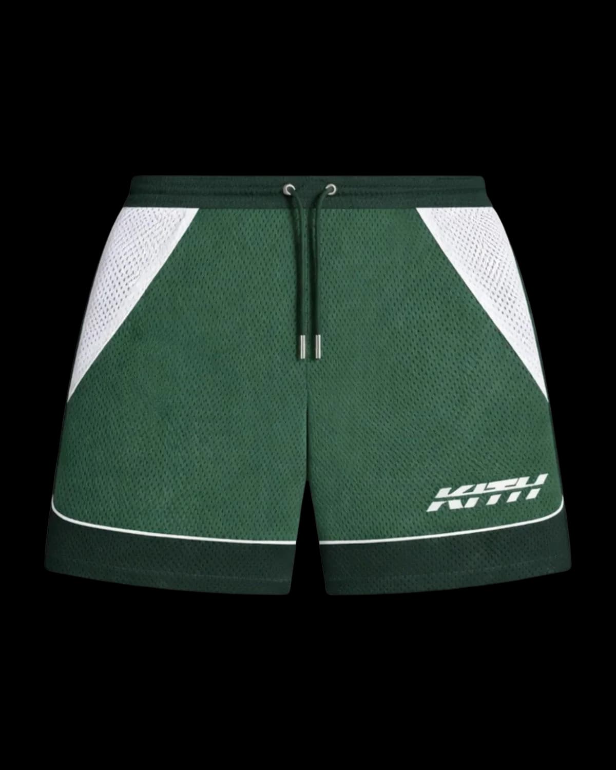 Kith Wesley Mesh Shorts Feld - front view