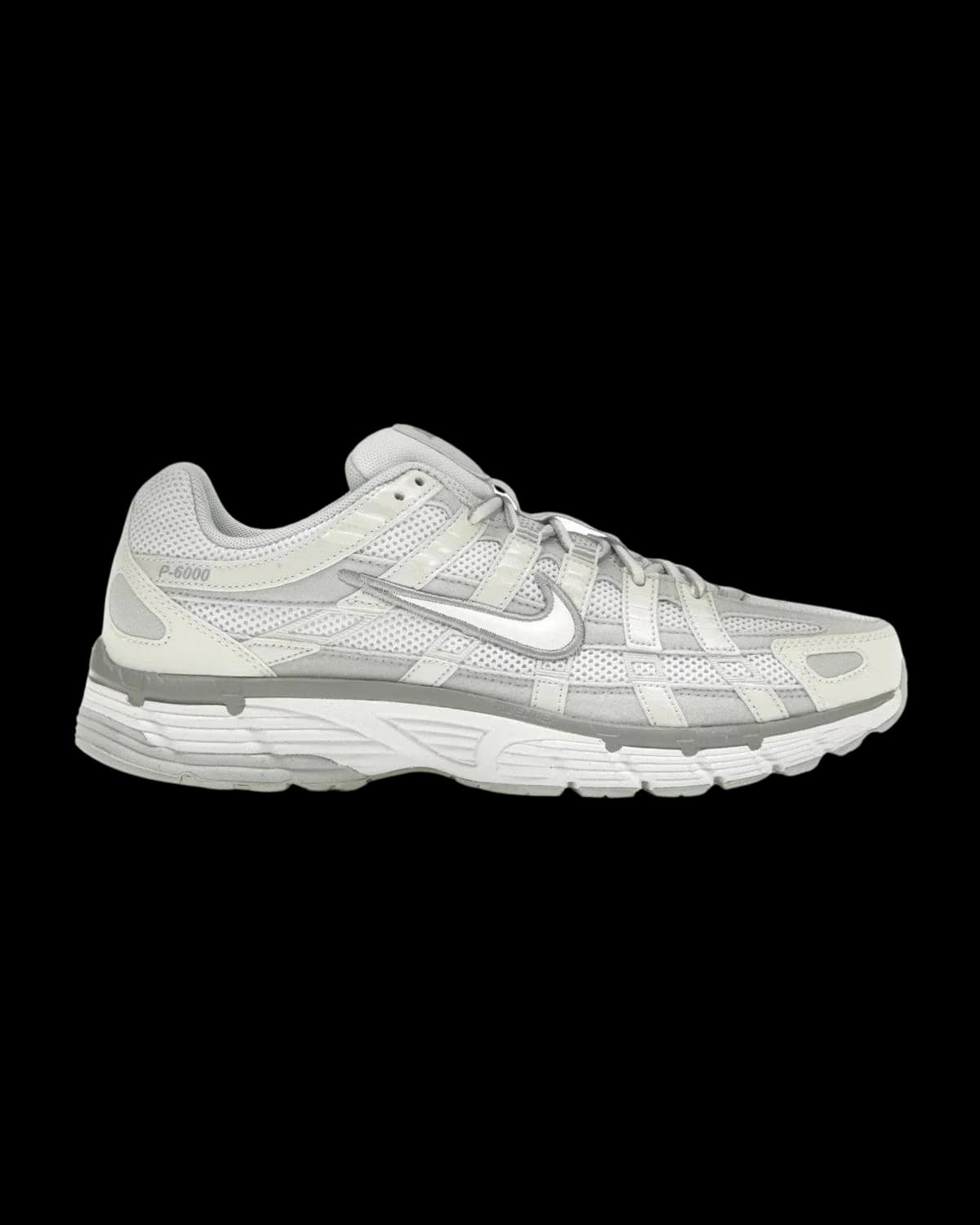 Nike P-6000 Summit White Pure Platinum (Women's) Trainers - outer side view